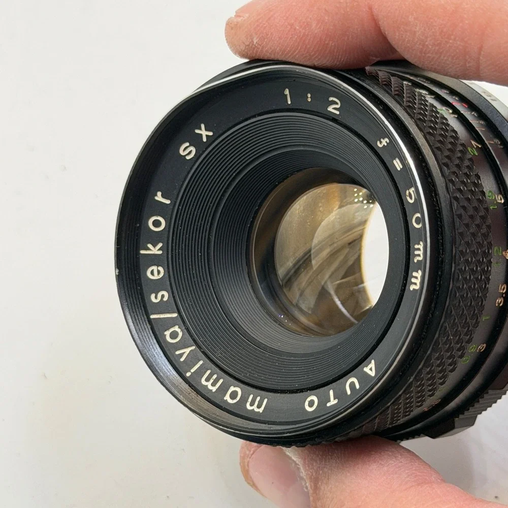 Mamiya Sekor DSX 500 35mm SLR Film Camera with Auto Mamiya-Sekor SX 50mm f2 Read